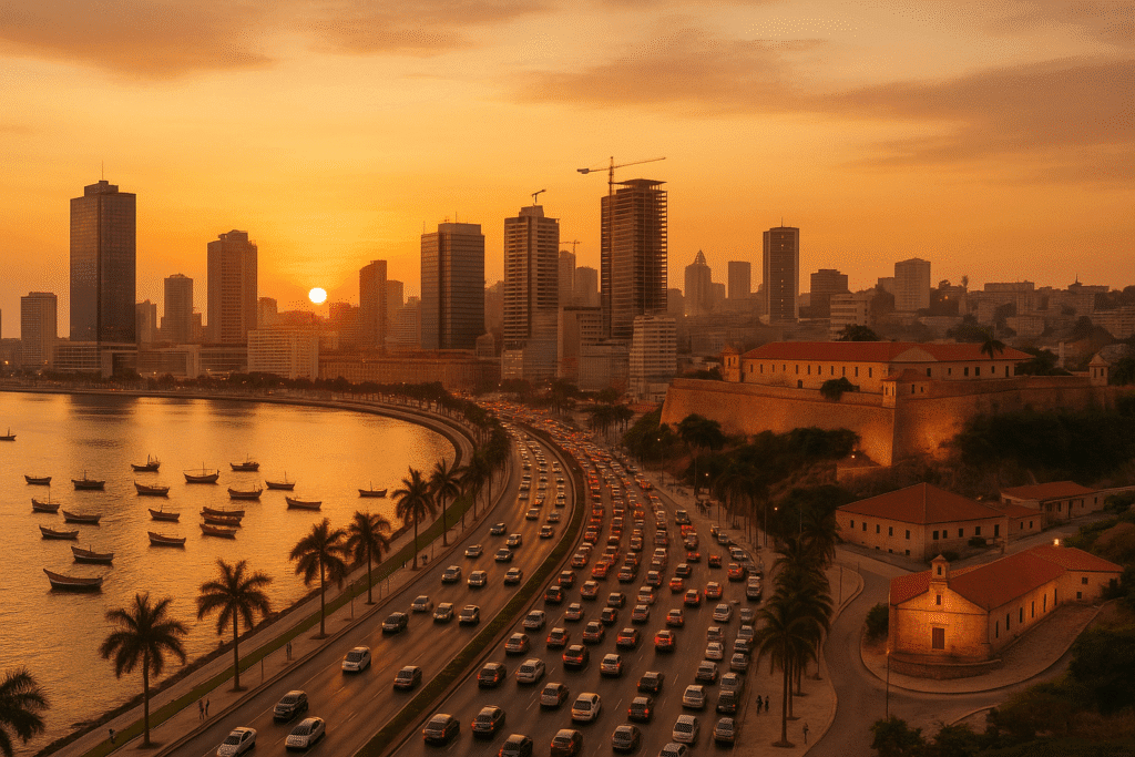 20250713 1326 Sunset Over Luanda Skyline simple compose 01k01ceyb0ekpbkykw7yy4mb6m