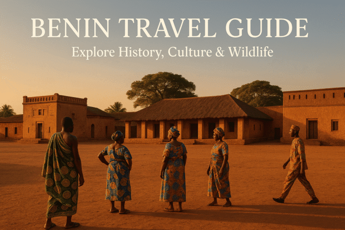 Abomey Palaces at Sunset benin