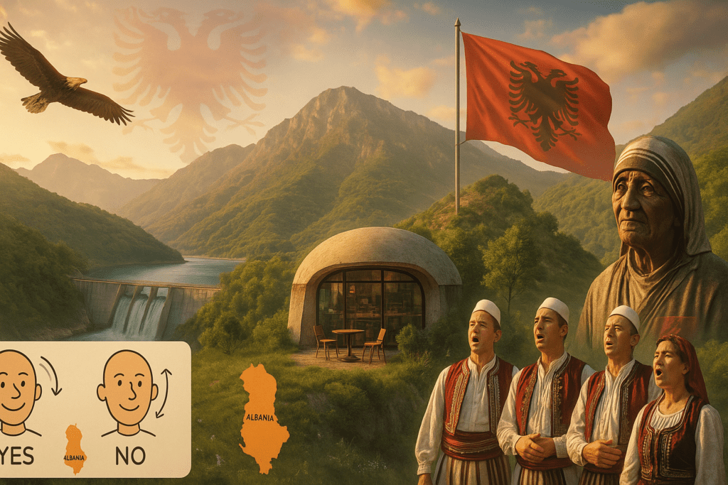 Albanias iconic concrete