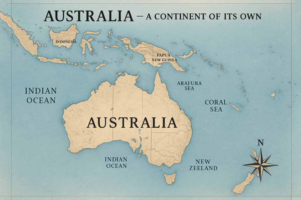 Australia Map Overview