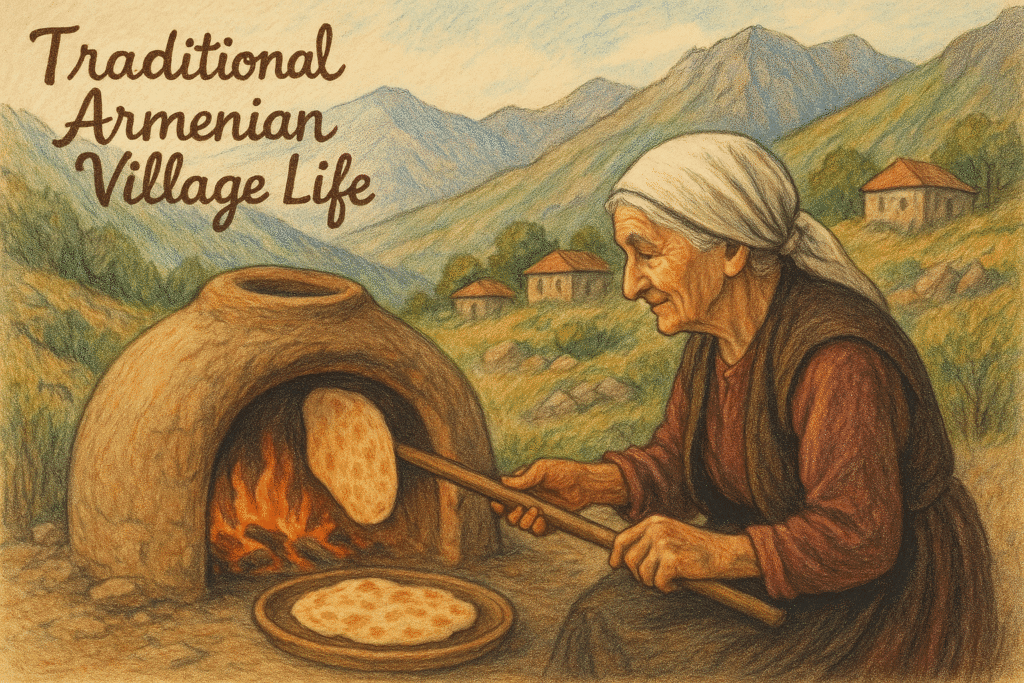 Baking Lavash Bread 2