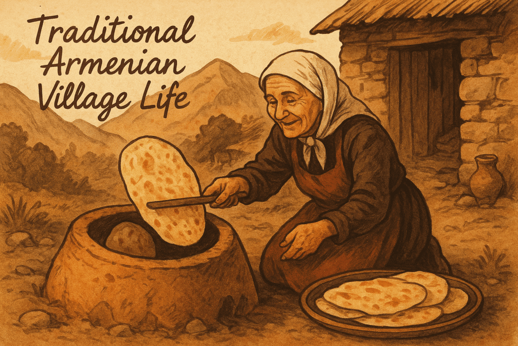 Baking Lavash Bread simple