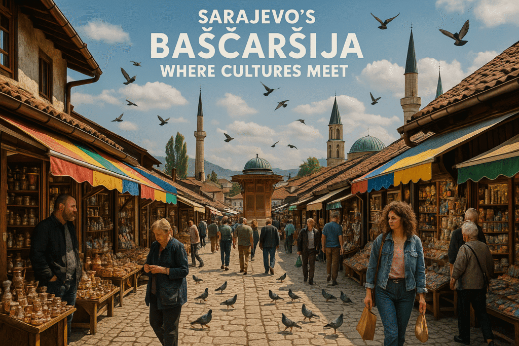 Bascarsija Market Liveliness 1