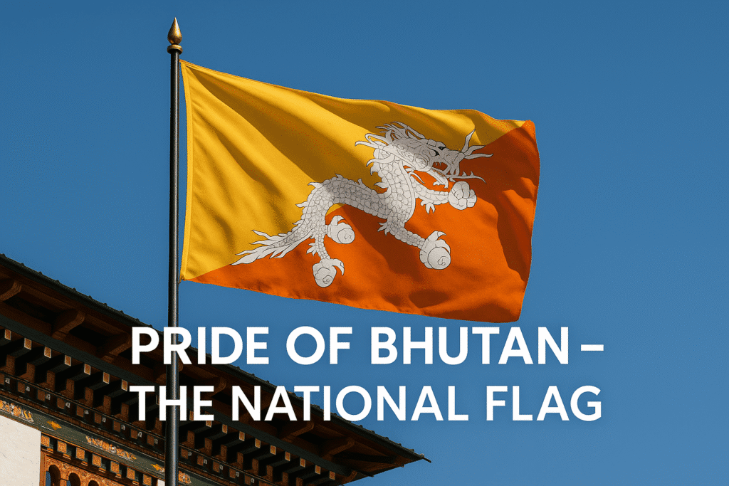 Bhutan Flag Waving