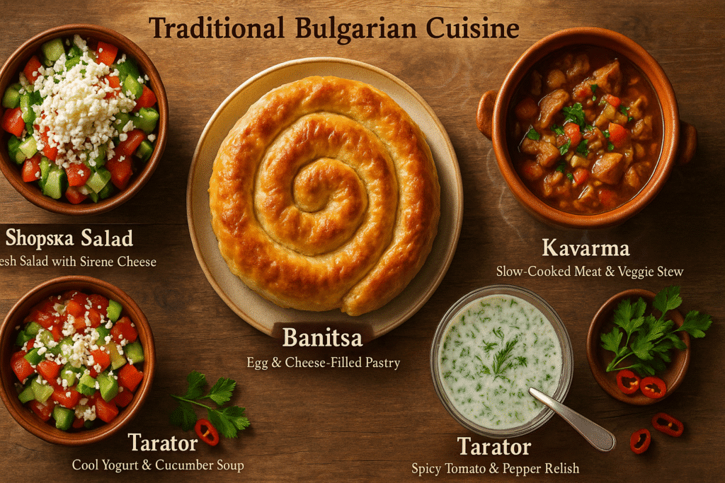 Bulgarian Feast Spread