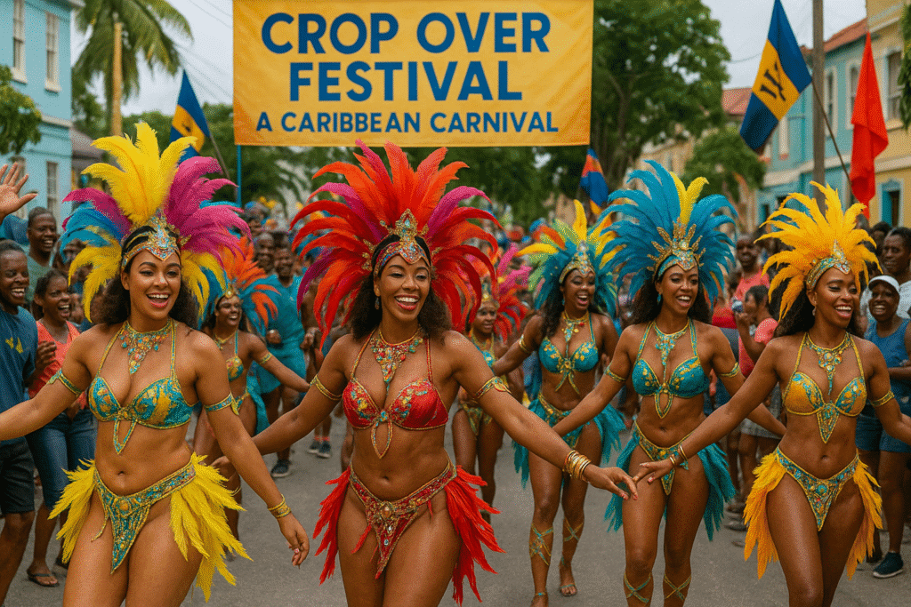 Colorful Crop Over Celebration