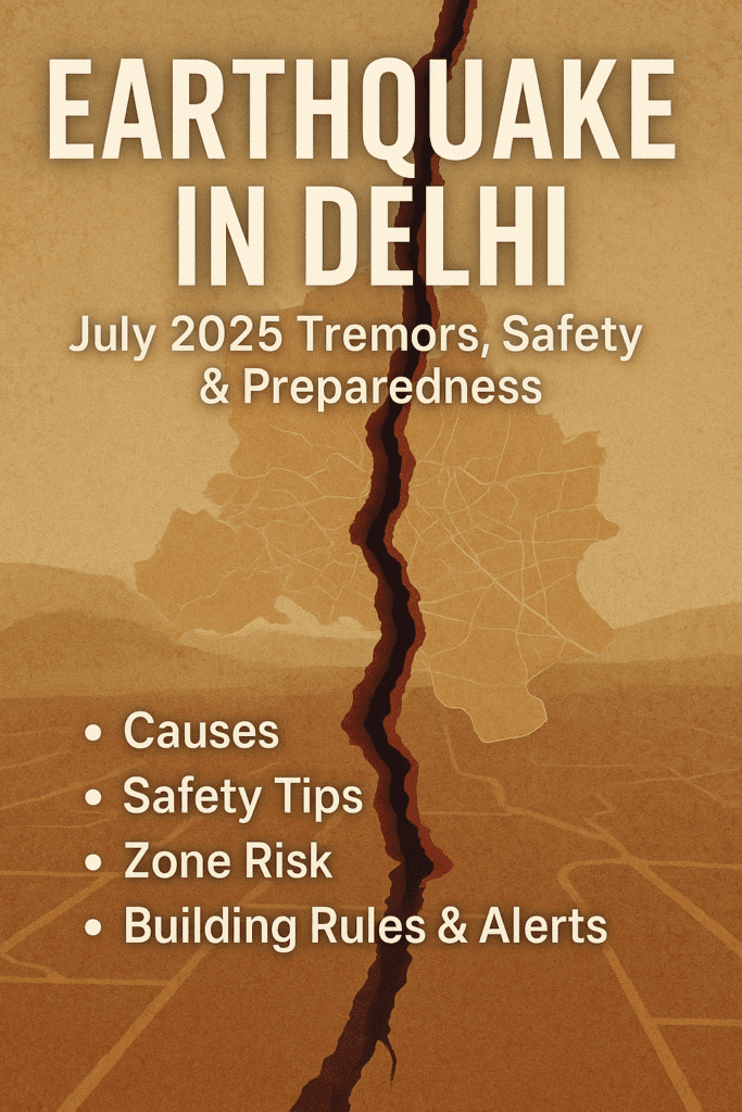 Earthquake in Delhi