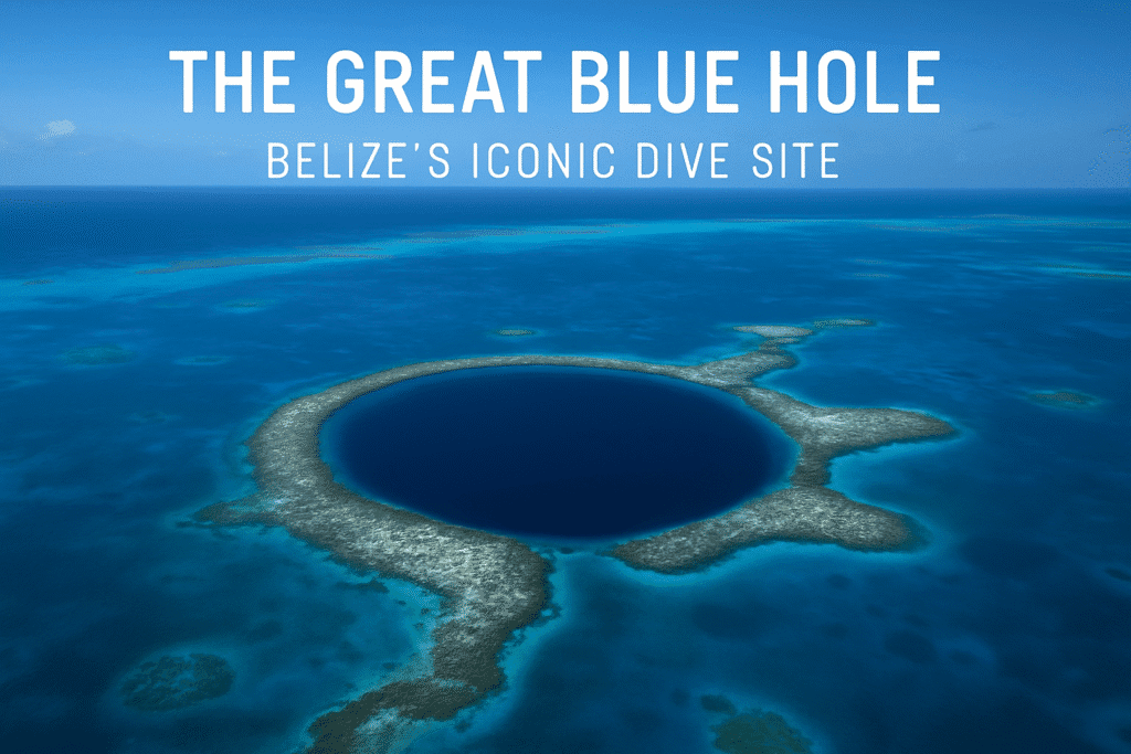 Great Blue Hole Aerial