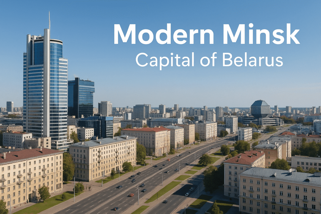 Minsk Skyline Panorama