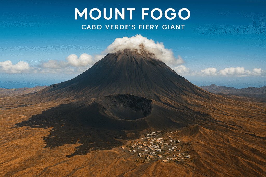 Mount Fogo Aerial View