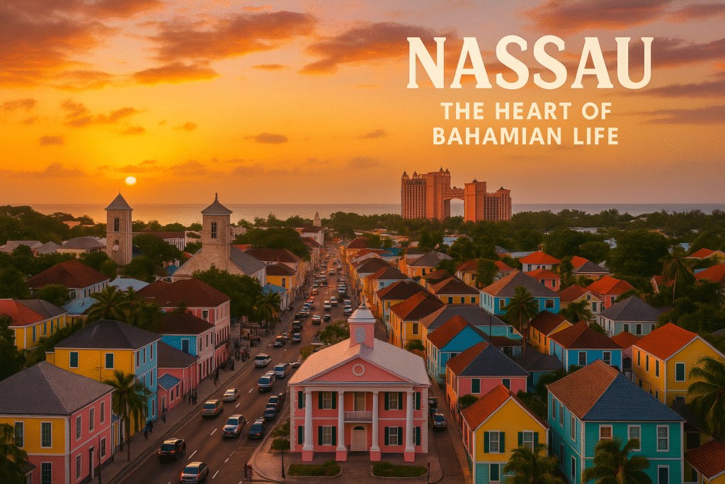 Nassau Sunset Skyline