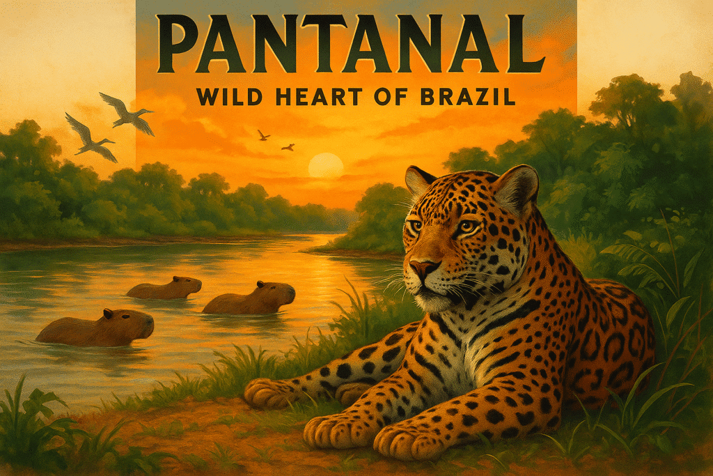 Pantanal Sunset Serene