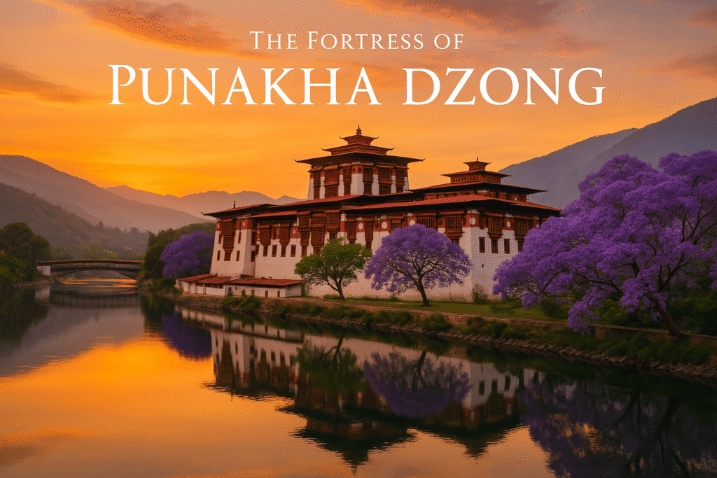 Punakha Dzong Sunrise