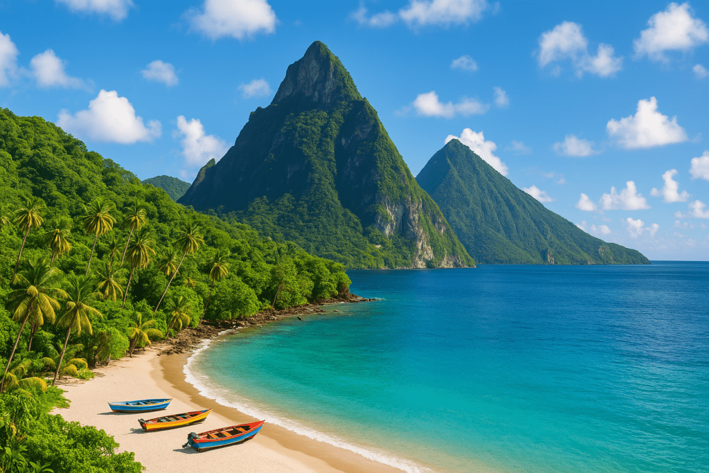 Saint Lucias Majestic Piton