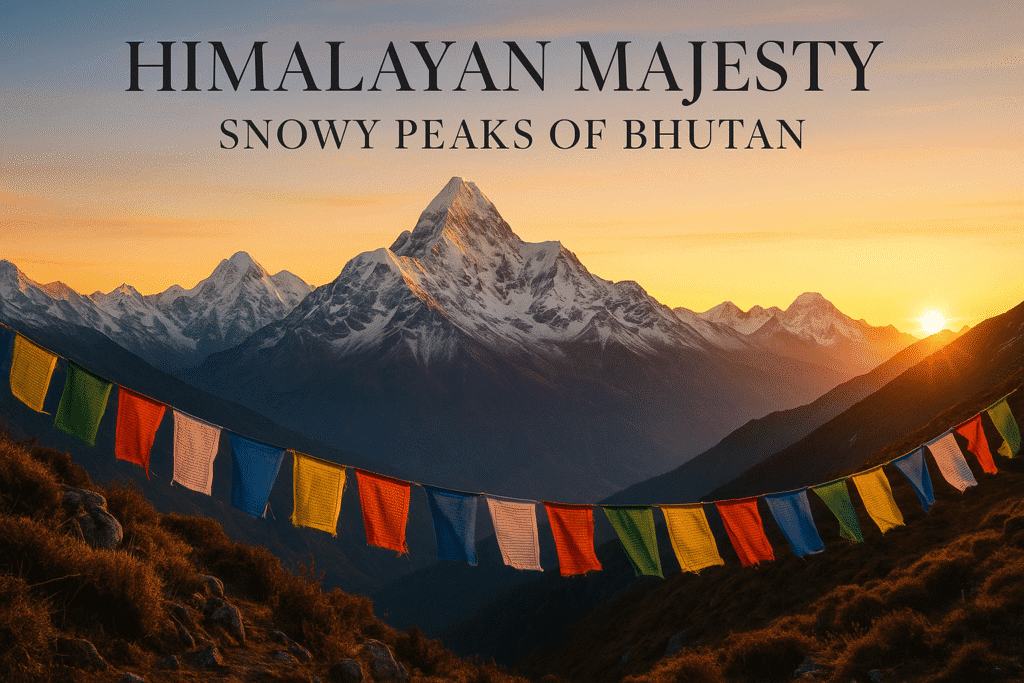 Snowy Himalayan Sunrise