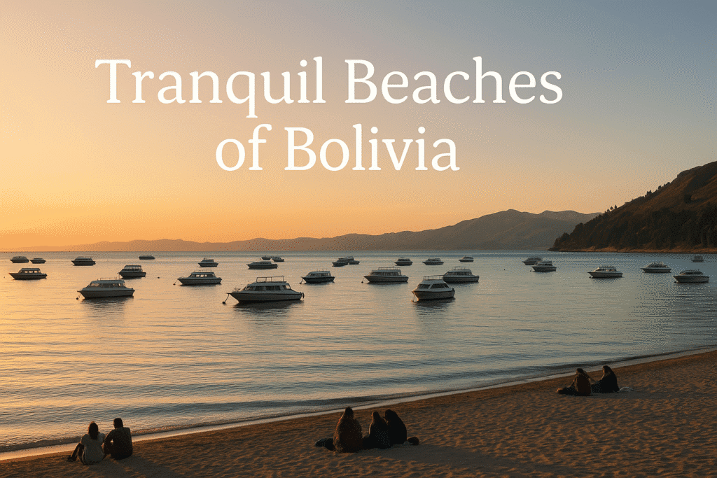 Sunset at Copacabana Beach Tranquil