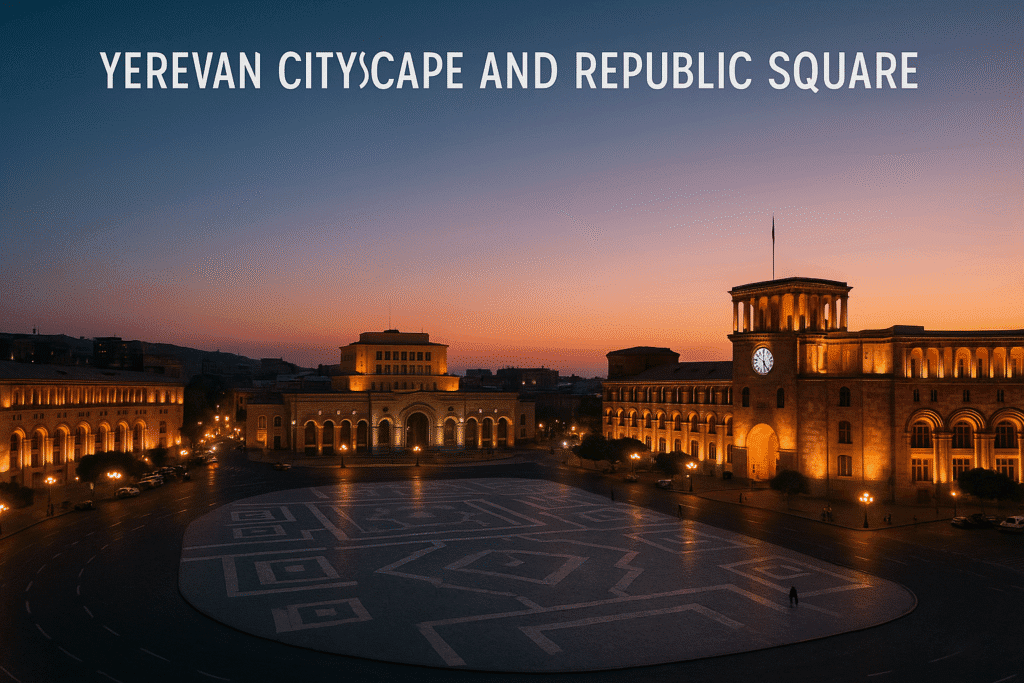 Yerevan at Dusk