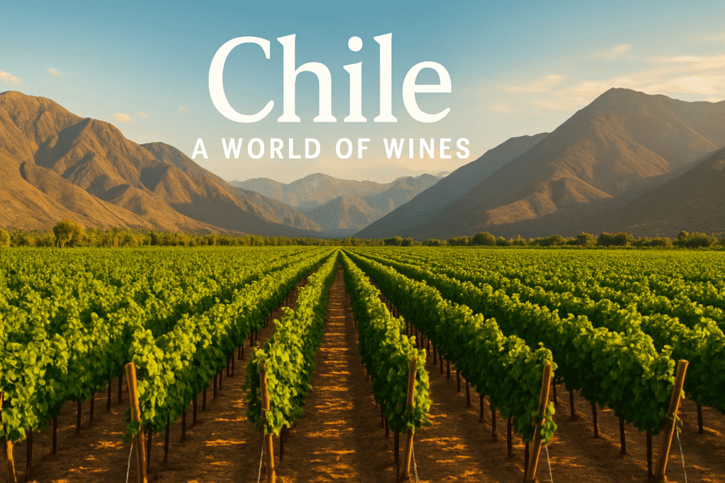 Chilean Vineyard Vista