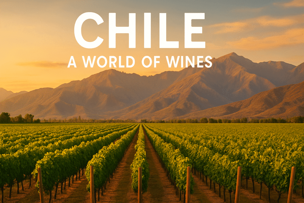 Chilean Vineyard Vista
