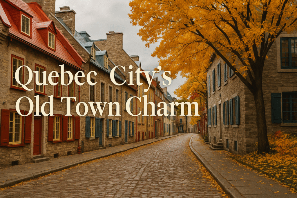 Old Quebec Autumn Streets