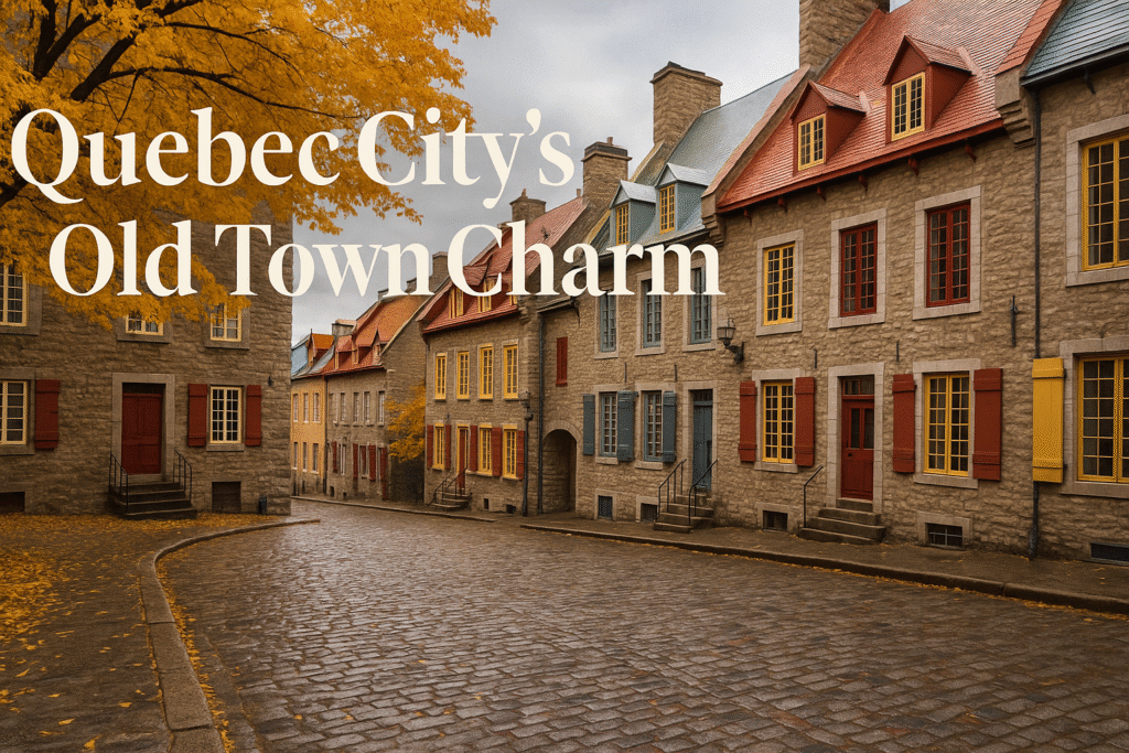 Old Quebec Autumn Streets