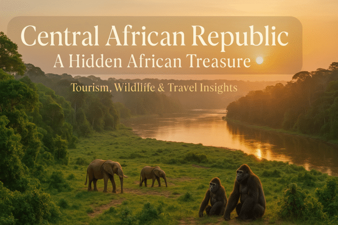 central african republic Dzanga-Sangha Sunrise Serenity