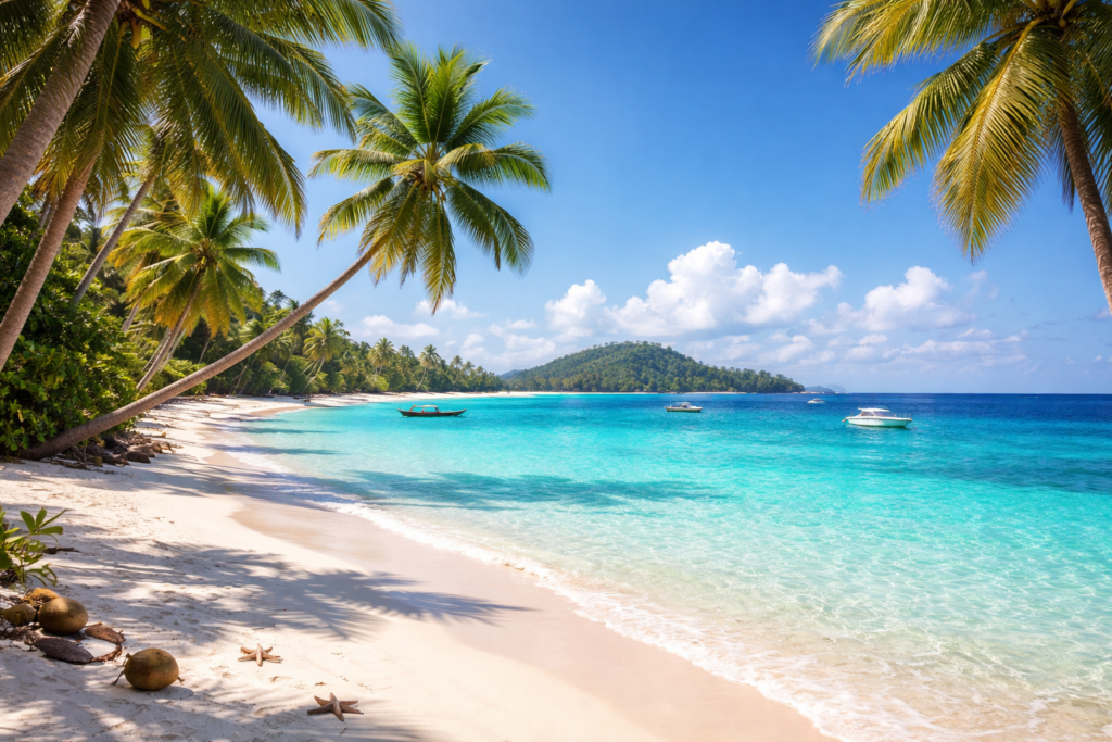 Beautiful beaches in Comoros for tourism