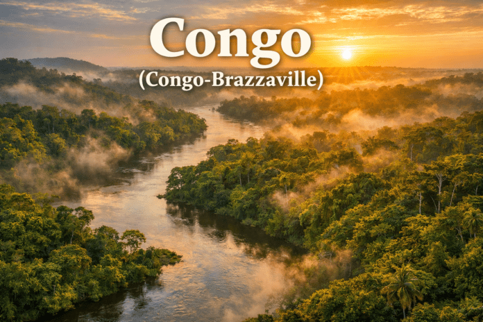 Congo rainforest and Congo River landscape travel guide
