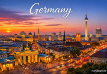 65.Germany Travel Guide – History, Culture, Geography, and Tourism Berlin skyline Brandenburg Gate Germany travel destination