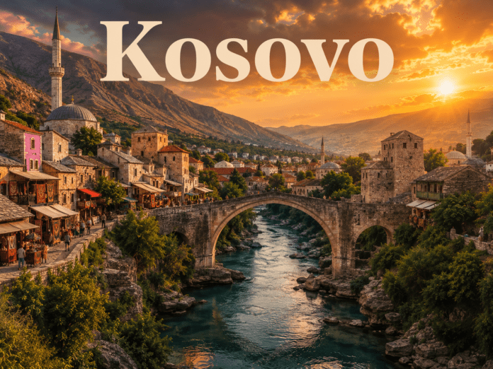 Historic architecture and scenic landscapes in Kosovo